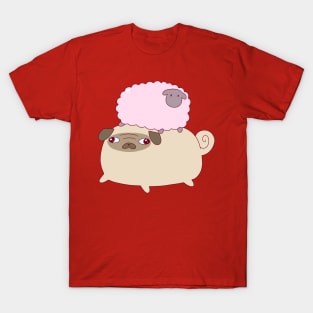 Pug and Little Sheep T-Shirt